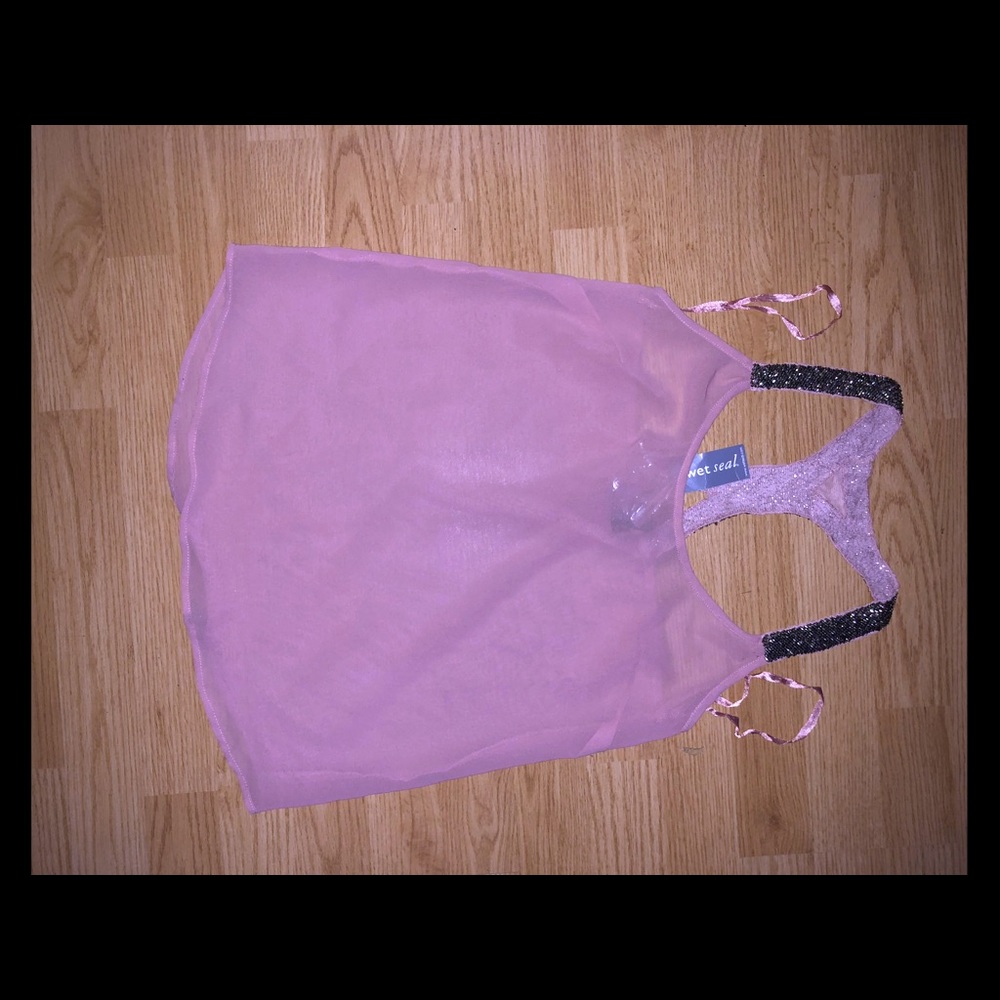 Wet seal tank top